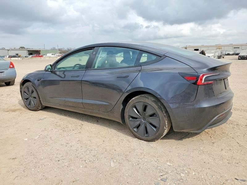 2025 Tesla Model 3