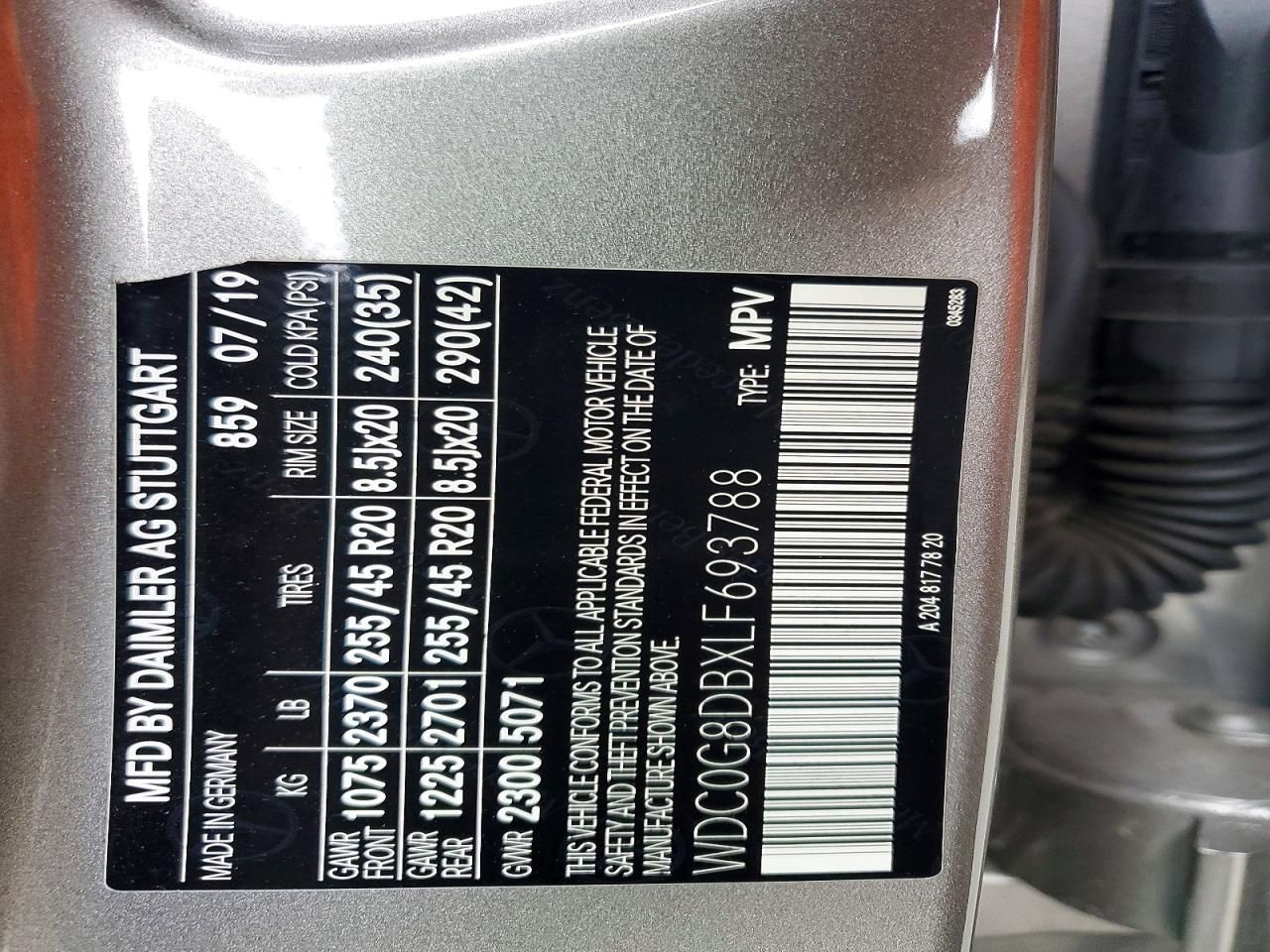 2020 Mercedes-Benz Glc 300