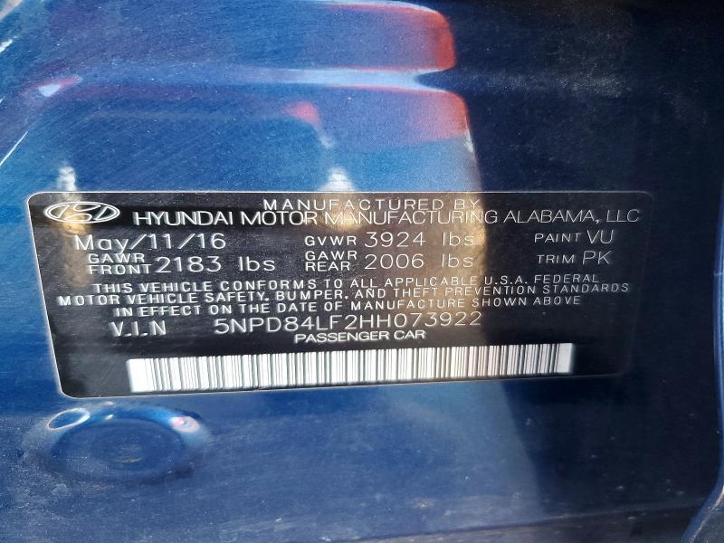 2017 Hyundai Elantra se