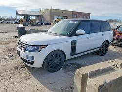 Land Rover salvage cars for sale: 2015 Land Rover Range Rover Supercharged