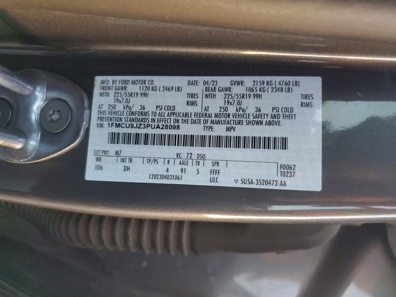 2023 Ford Escape Platinum
