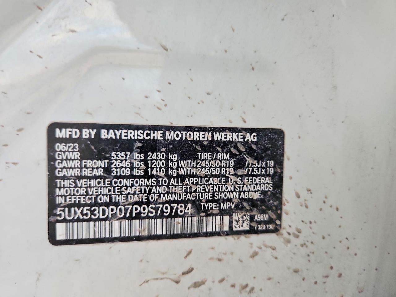 2023 BMW X3 Xdrive30i