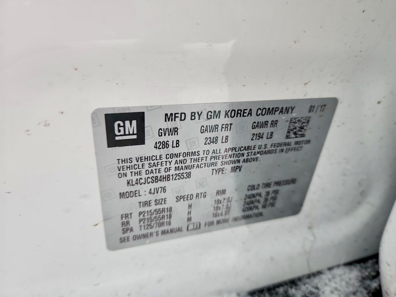 2017 Buick Encore Essence