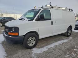 Salvage cars for sale from Copart Dyer, IN: 2013 Chevrolet Express 2500 Utility / Service van