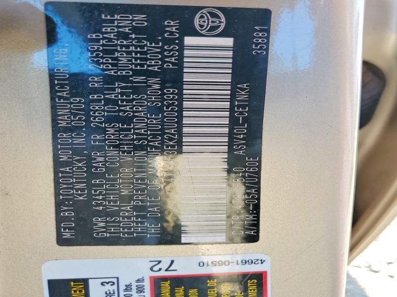 2010 Toyota Camry Base