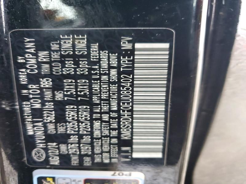 2014 Hyundai Santa fe gls