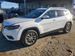 Jeep salvage cars for sale: 2019 Jeep Cherokee Latitude Plus