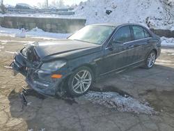 Mercedes-Benz C-class salvage cars for sale: 2014 Mercedes-Benz C 300 4matic