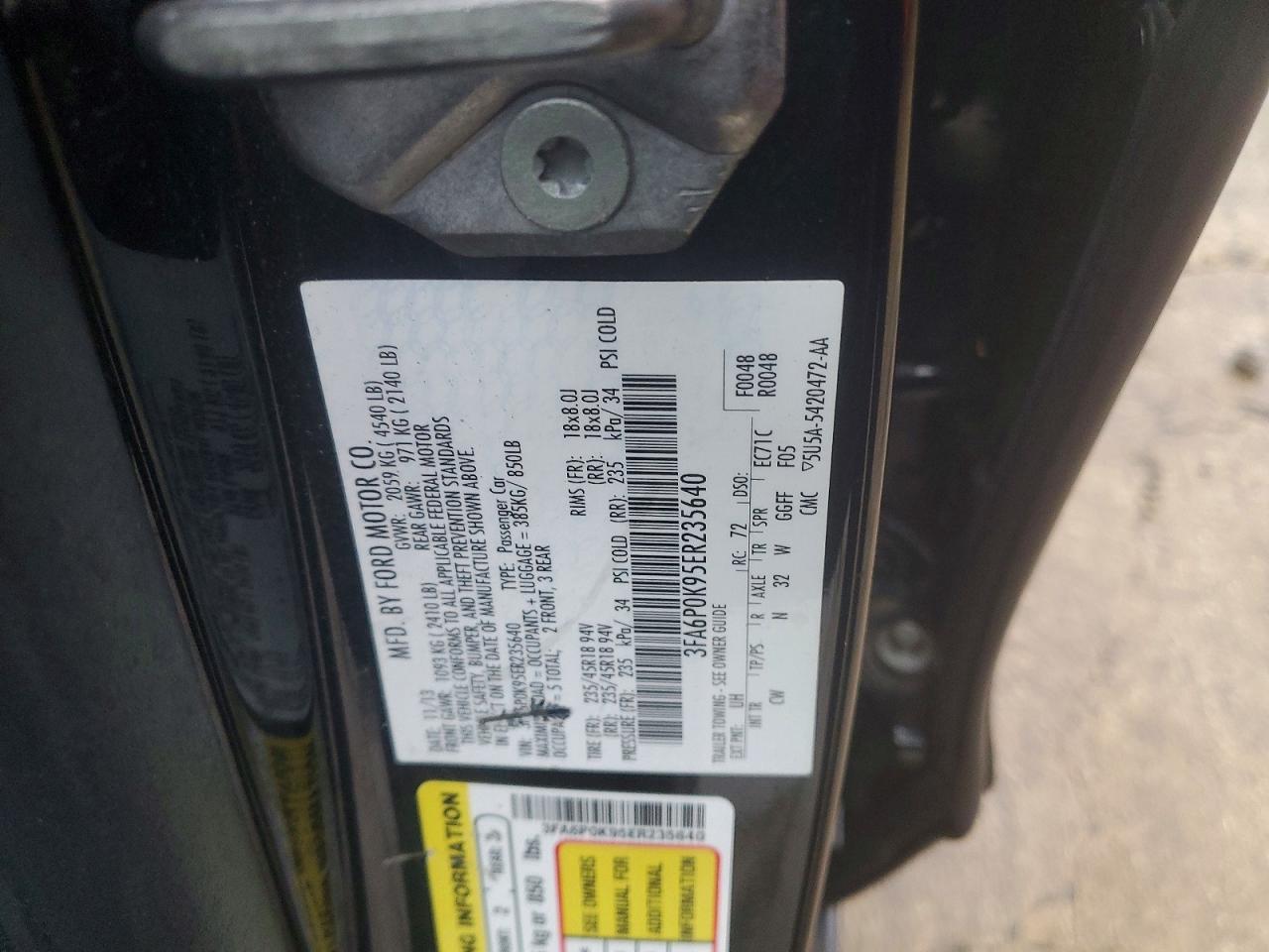 2014 Ford Fusion Titanium
