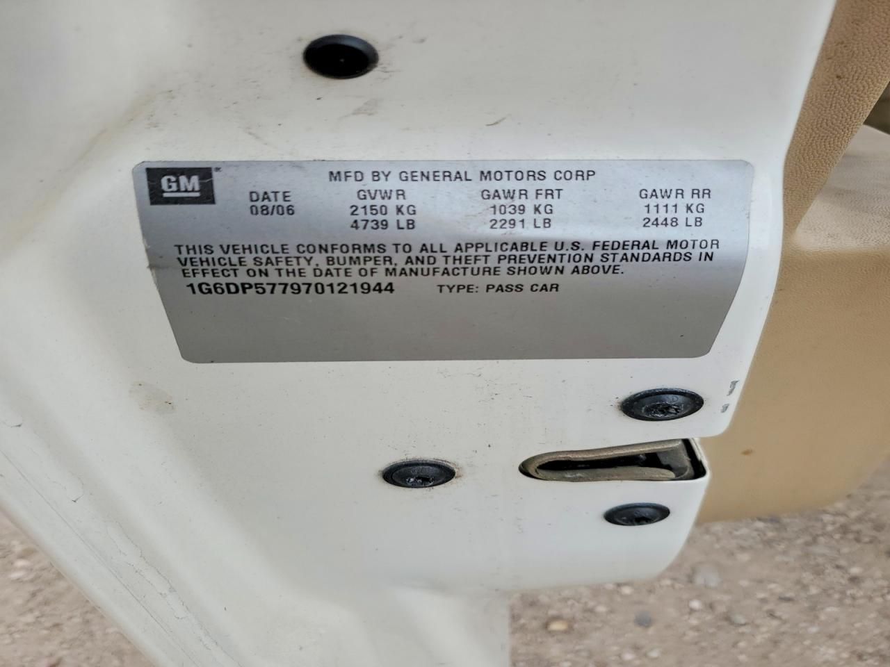 2007 Cadillac Cts hi Feature V6