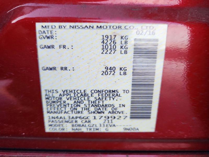 2016 Nissan Altima 2.5