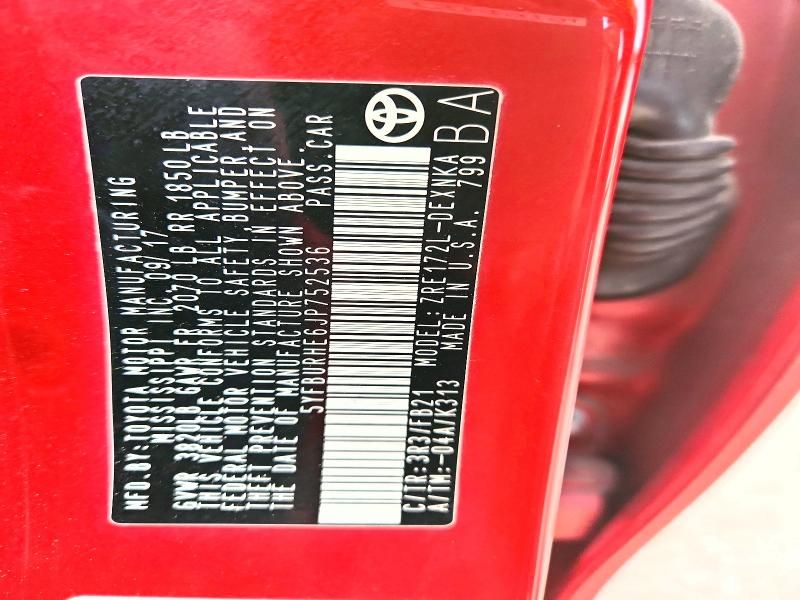 2018 Toyota Corolla l