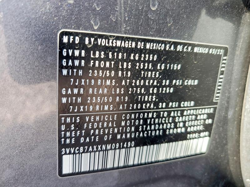 2022 Volkswagen Tiguan se R-line Black