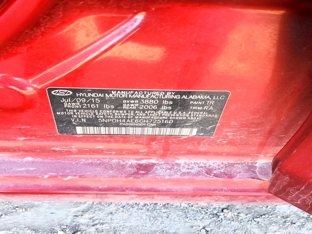 2016 Hyundai Elantra se