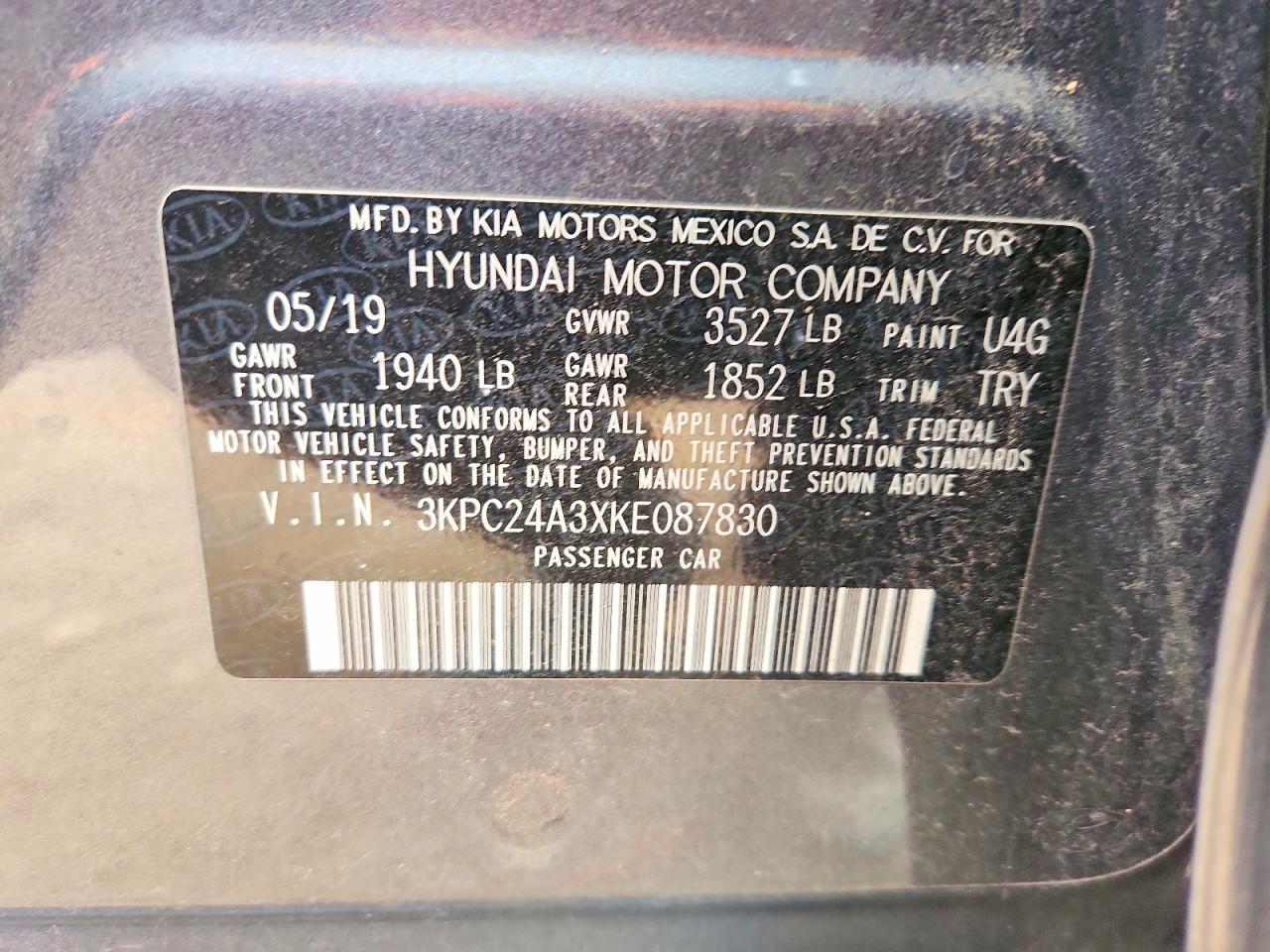 2019 Hyundai Accent sel