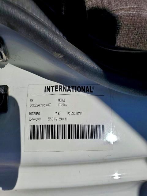 2018 International LT625 Semi Truck