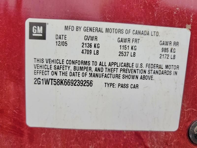 2006 Chevrolet Impala lt