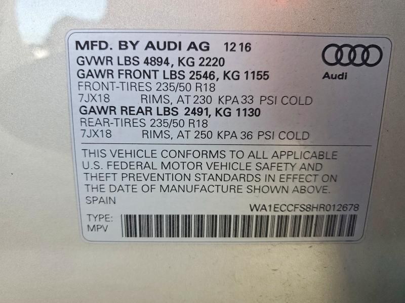 2017 Audi Q3 Premium