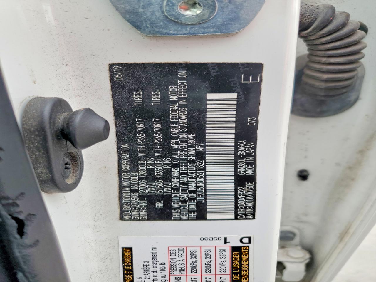 2019 Toyota 4runner SR5