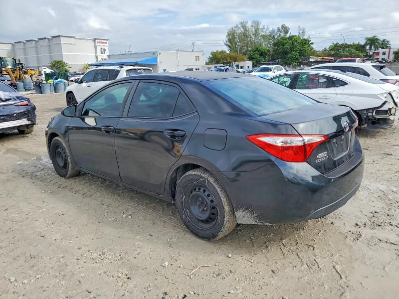 2016 Toyota Corolla l