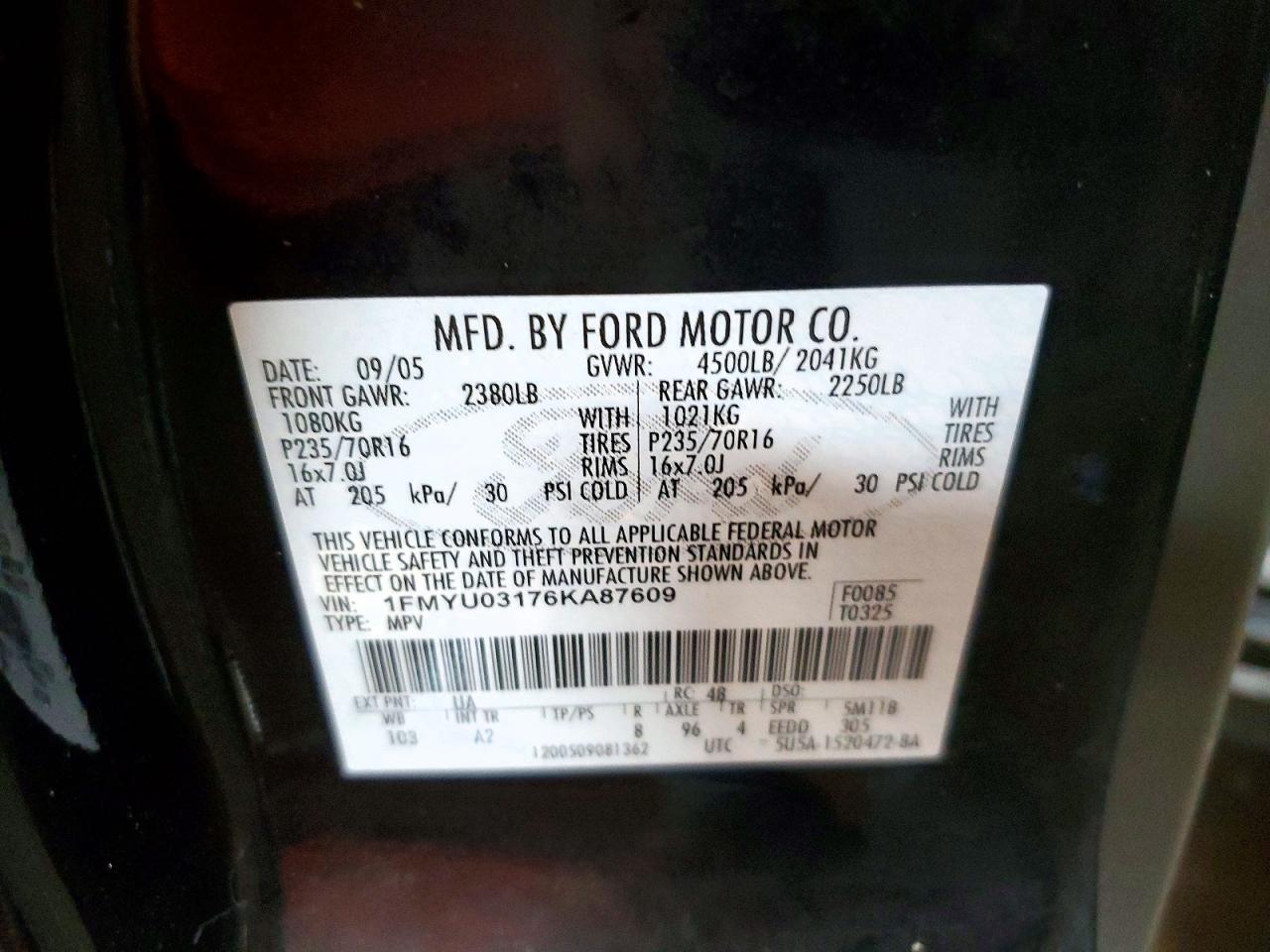 2006 Ford Escape xlt