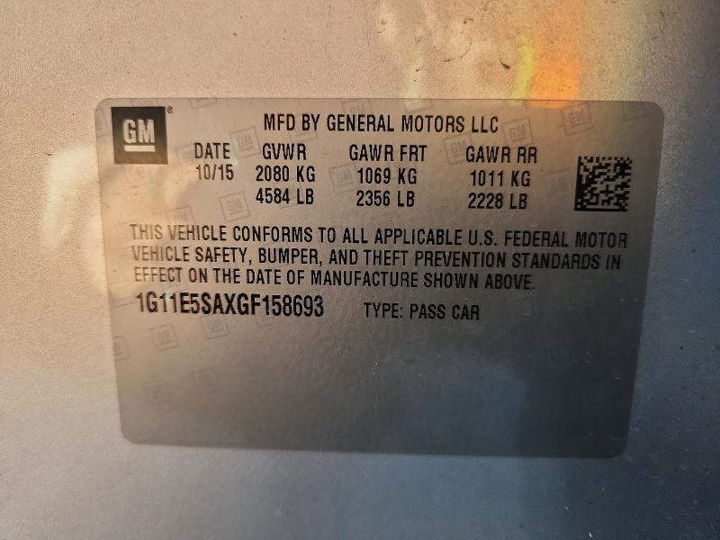 2016 Chevrolet Malibu Limited ltz