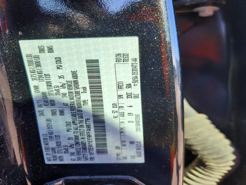 2015 Ford F150 Supercrew