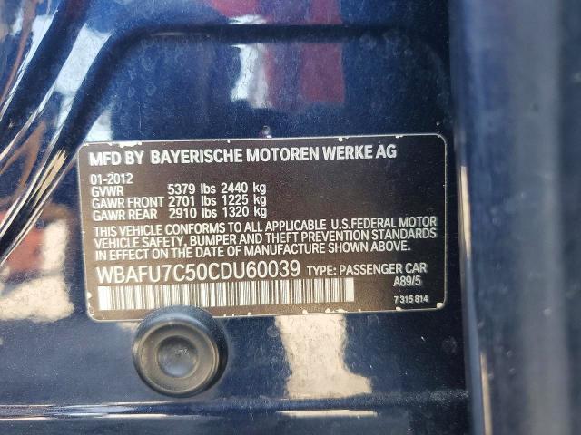 2012 BMW 535 xi