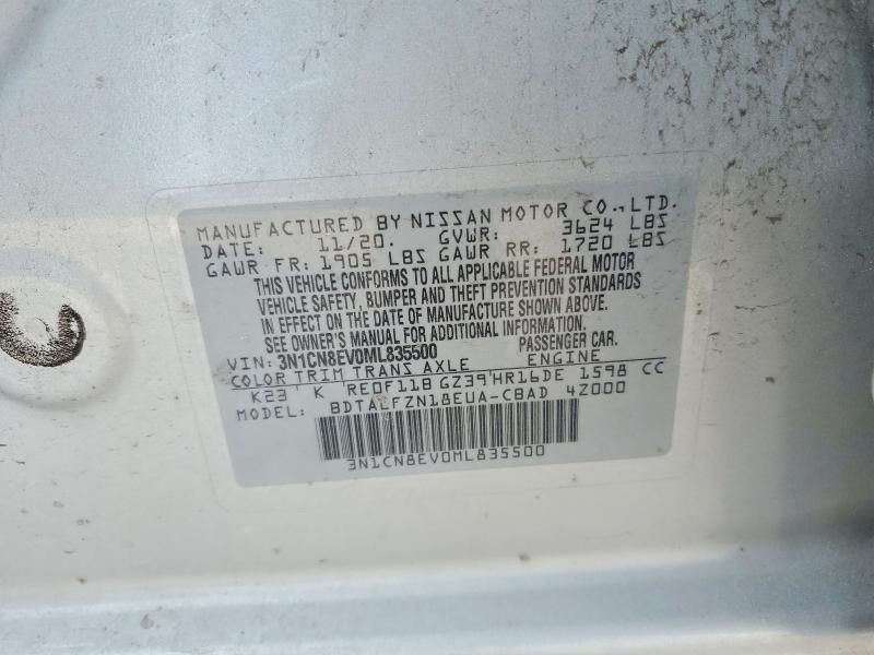 2021 Nissan Versa sv