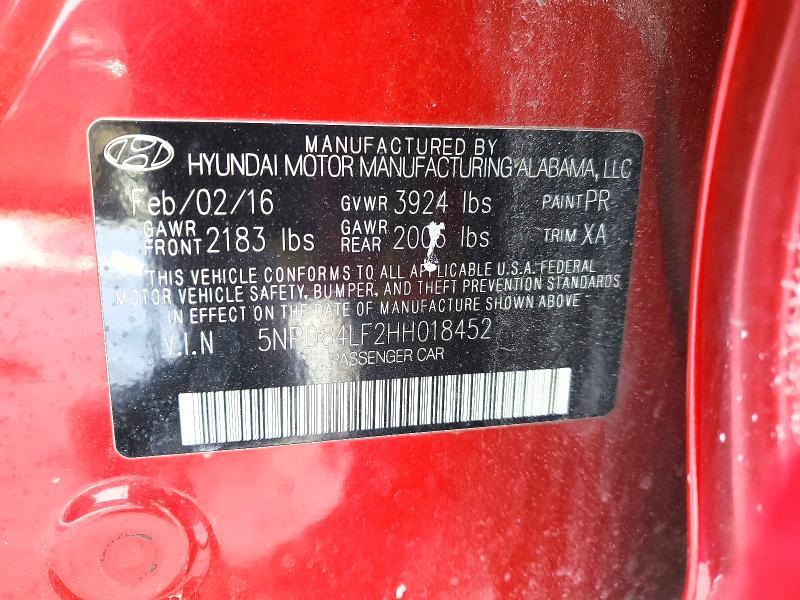 2017 Hyundai Elantra se