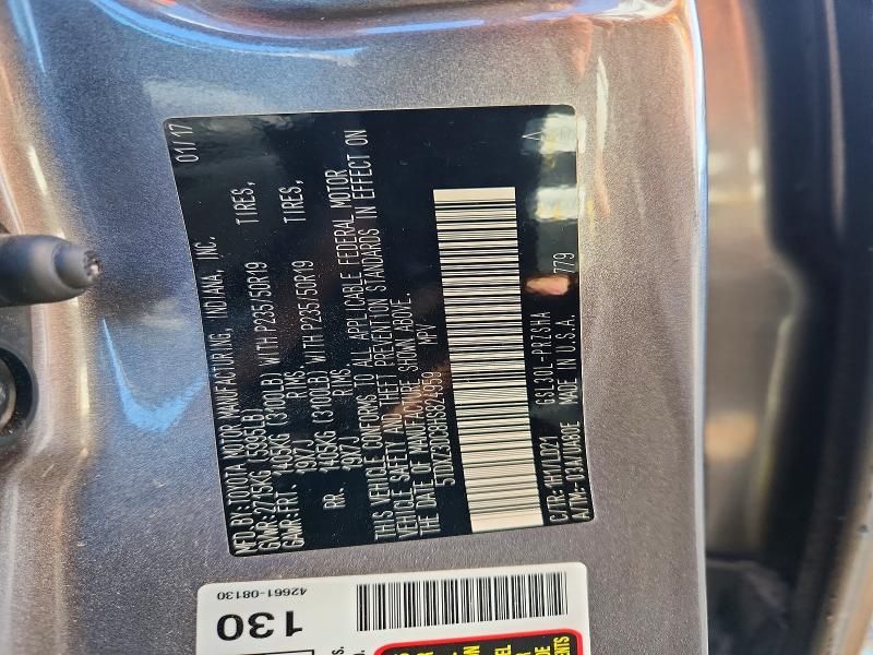 2017 Toyota Sienna se