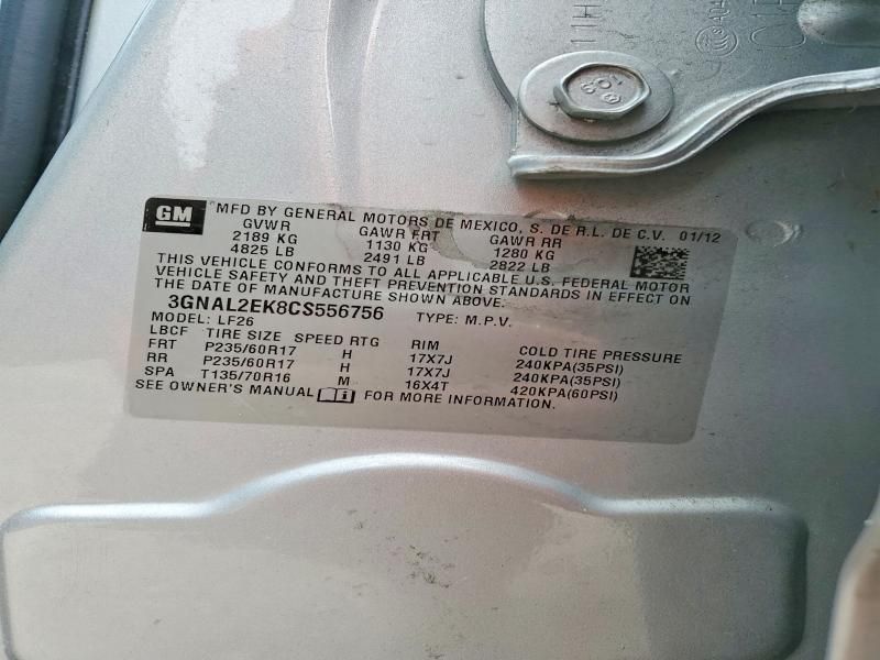 2012 Chevrolet Captiva Sport