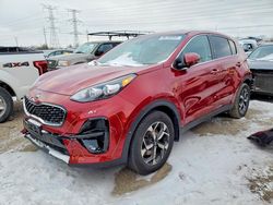 Vehiculos salvage en venta de Copart Elgin, IL: 2021 KIA Sportage lx