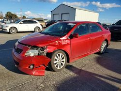 Toyota Corolla salvage cars for sale: 2010 Toyota Corolla Base