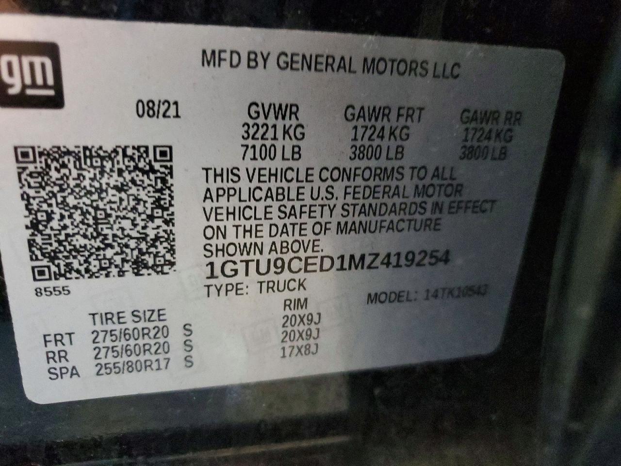 2021 GMC Sierra