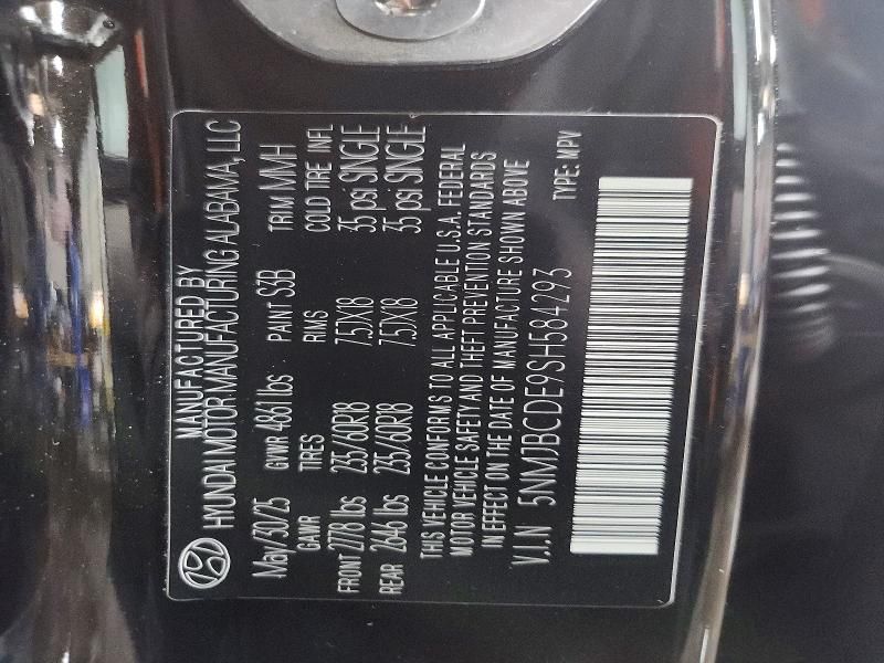 2025 Hyundai Tucson sel