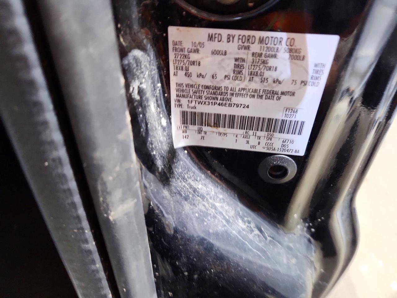 2006 Ford F350 SRW Super Duty