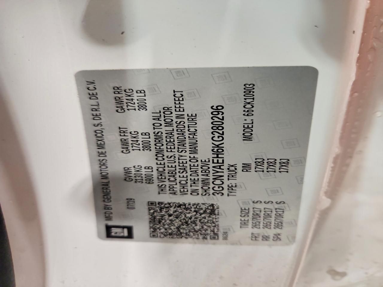 2019 Chevrolet Silverado K1500