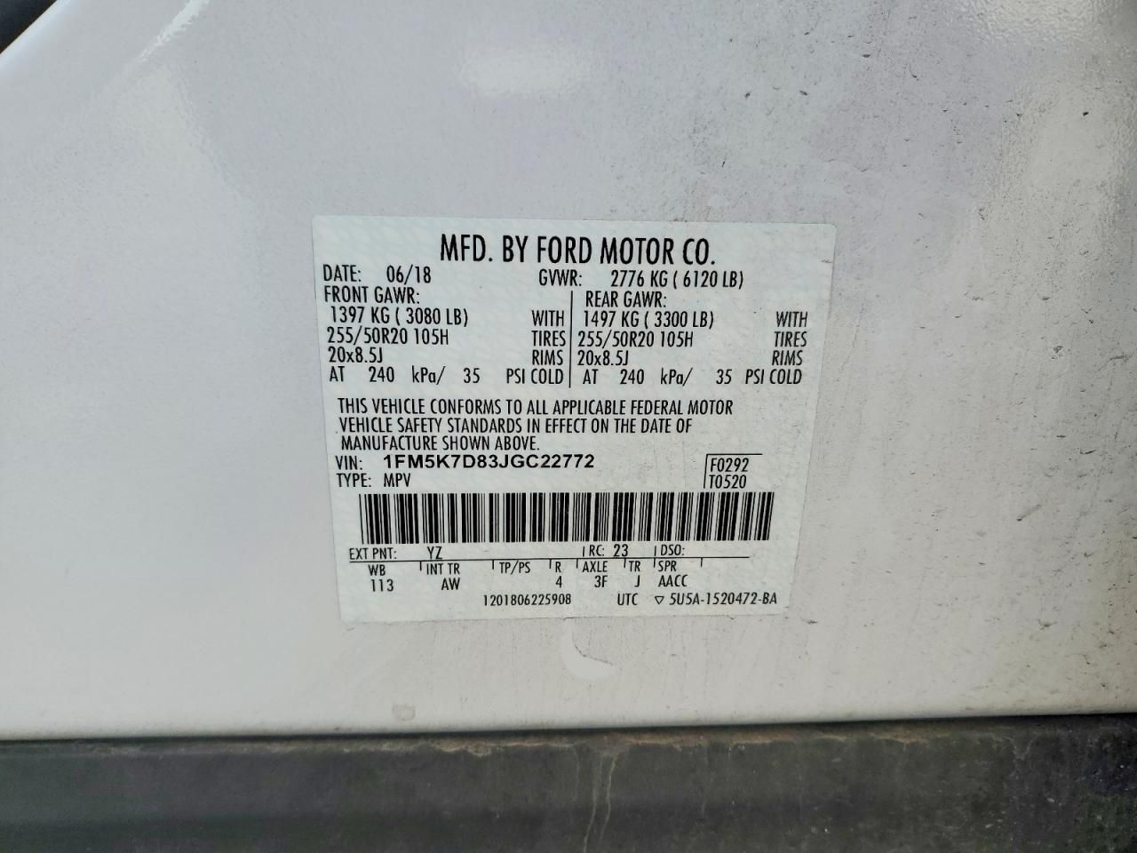 2018 Ford Explorer xlt