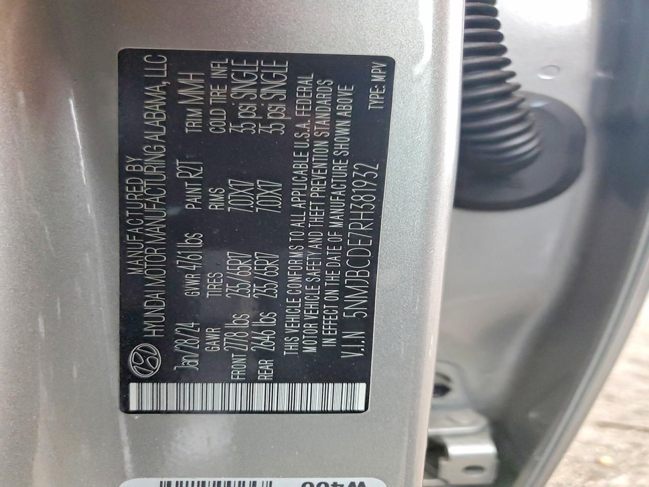 2024 Hyundai Tucson sel