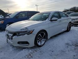 Honda salvage cars for sale: 2018 Honda Accord Sport