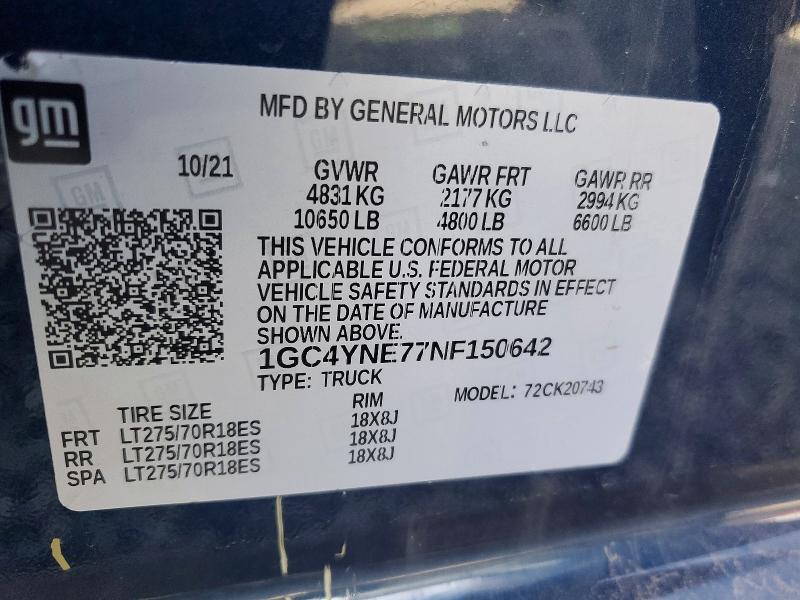 2022 Chevrolet Silverado K2500 Heavy Duty lt