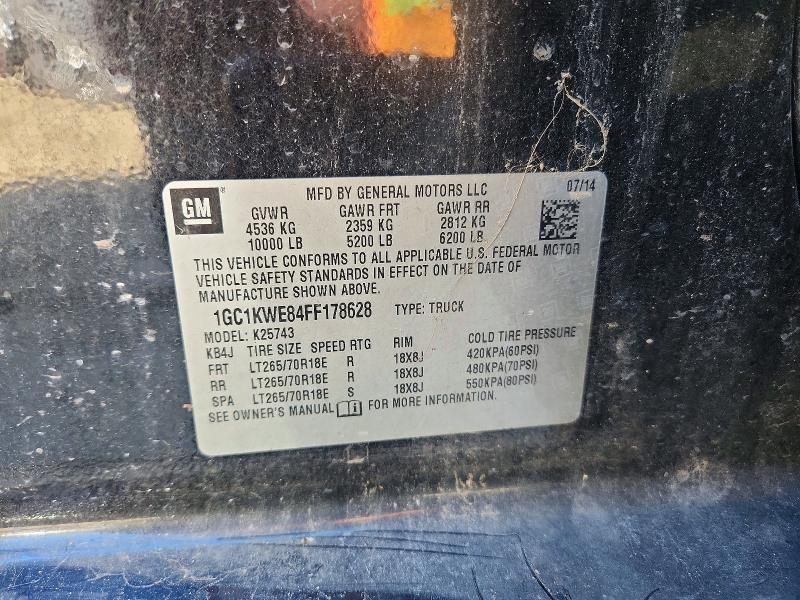 2015 Chevrolet Silverado K2500 Heavy Duty ltz