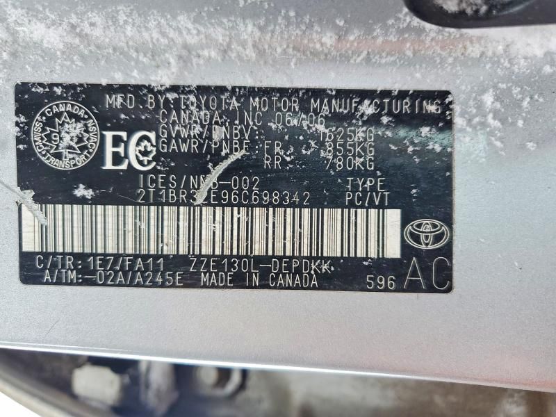 2006 Toyota Corolla ce