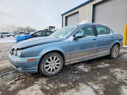 Salvage cars for sale from Copart Duryea, PA: 2003 Jaguar X-type 2.5