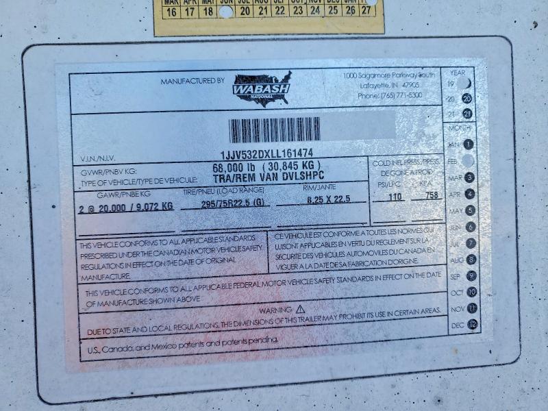 2020 Wabash Trailers