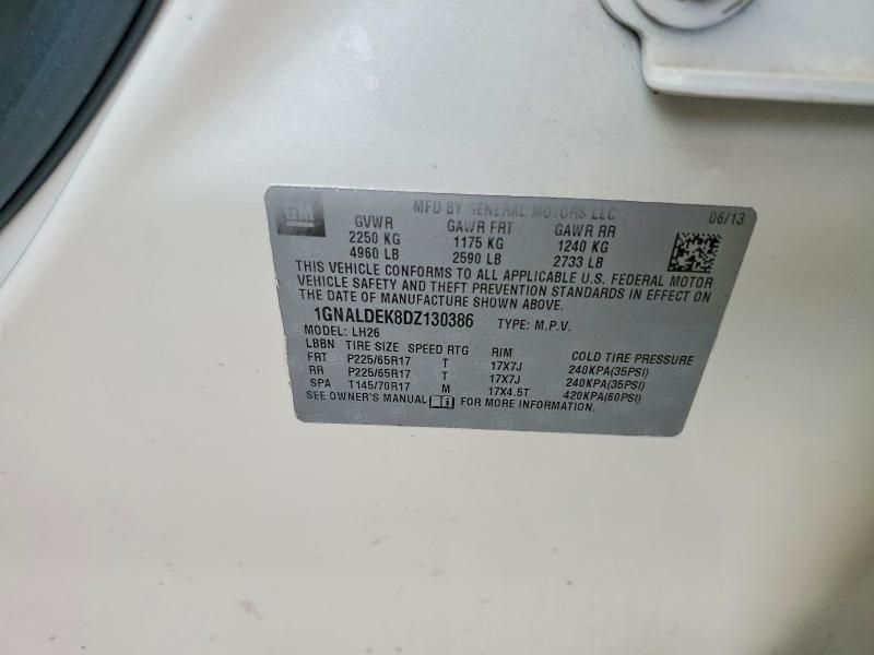 2013 Chevrolet Equinox lt