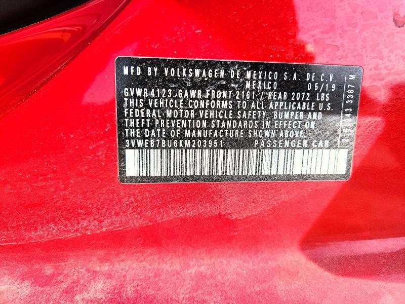 2019 Volkswagen Jetta sel