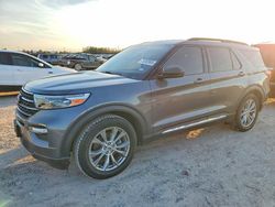Ford salvage cars for sale: 2021 Ford Explorer xlt