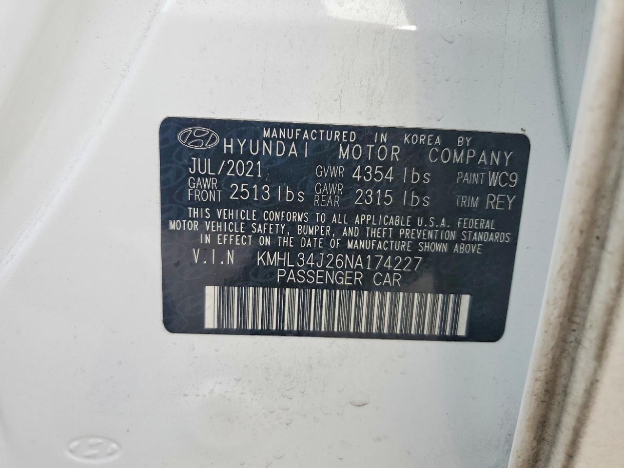 2022 Hyundai Sonata Limited